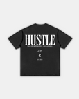 'HUSTLE' HEAVY FADED TEE